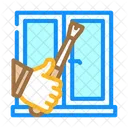 Fensterreparatur  Symbol