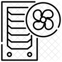 Fensterventilator  Symbol