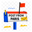 Boite Aux Lettres Postale Po Icône