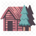 Hutte Dorf Haus Symbol