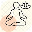 Espace de méditation à la ferme  Icône