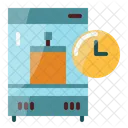 Fermentation Time Process Refrigerator Icon