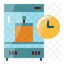 Fermentation Time Process Refrigerator Icon