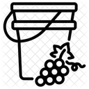 Grape Wine Vineyard Icon