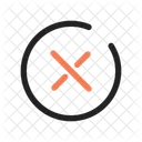 Fermer Supprimer Traverser Icon