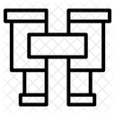 Fernglas  Symbol