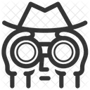 Fernglas Sehen Spionieren Symbol