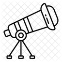 Teleskop Fernglas Feldstecher Symbol