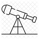 Teleskop Fernglas Feldstecher Symbol