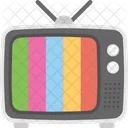 Fernseher Idiot Box Symbol