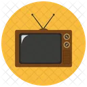 Fernsehen Fernseher Retro Icon