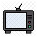 Fernseher Antenne Bildschirm Icon