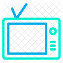 Fernseher Altes Gerat Elektrogerat Icon