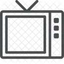 Fernsehen Unterhaltungsgerat Technologie Symbol