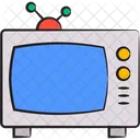 Fernseher Bildschirm Monitor Icon