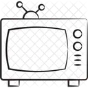 Fernseher Bildschirm Monitor Icon