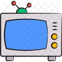 Fernseher Bildschirm Monitor Icon