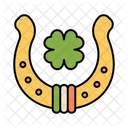 Ferradura Sorte Trevo Icon