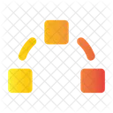 Ferramenta Bézier  Ícone