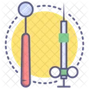Ferramenta De Cirurgia Instrumentos Injecao Ícone