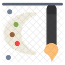 Ferramenta de artista  Ícone