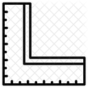 Ferramenta De Medicao Escala Regua Ícone