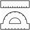 Ferramenta De Medicao Ferramenta De Construcao Regua Ícone