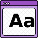 Texto Caixa De Texto Editor De Texto Icon