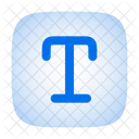 Quadrado De Texto Ícone