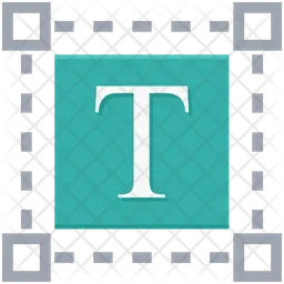 Ferramenta de texto  Ícone