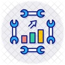 Ferramentas De Produtividade Correcao Produtividade Ícone