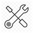 Ferramentas De Reparo Reparo Chave Ícone