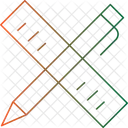 Ferramentas Escolares Ícone