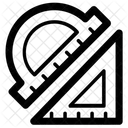 Ferramentas Geometricas Protetor Regua Ícone