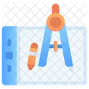 Ferramentas Tablet Bussola Ícone