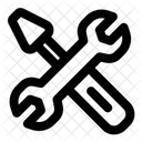 Ferramentas Reparo Chave Ícone