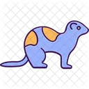 Ferret Otter Lutrinae Icon