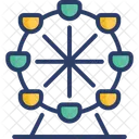 Ferris Park Wheel Icon