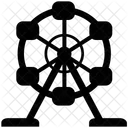 Ferris Wheel Carnival Icon