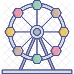 Ferris Wheel  Icon