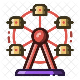 Ferris Wheel  Icon