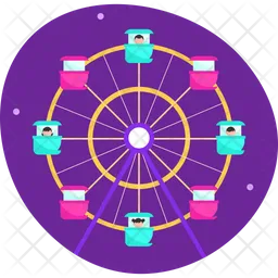 Ferris Wheel  Icon