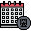 Ferris Wheel Calendar Calendar Ferris Wheel Icon