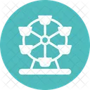 Amusement Park Carnival Fairground Icon