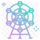 Ferris Wheel Fair Icon