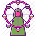 Ferris Wheel Gaint Wheel Big Wheel Icon