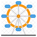 Ferris Wheel Funfair Big Wheel Icon