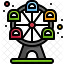 Ferris Wheel Big Wheel Fairground Icon