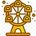 Ferris Wheel Big Wheel Fairground Icon