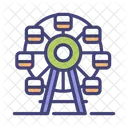 Fairground Ferris Wheel Ferris Wheel Carnival Icon